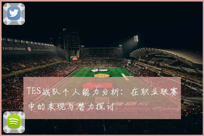 TES战队个人能力分析：在职业联赛中的表现与潜力探讨